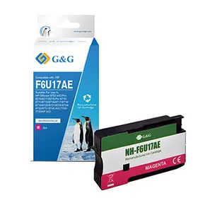 G&G kompatibel Ink mit F6U17AE, HP 953XL, magenta, 1600S, NH-R00953XLM, für HP Officejet Pro 8210/8211/8218